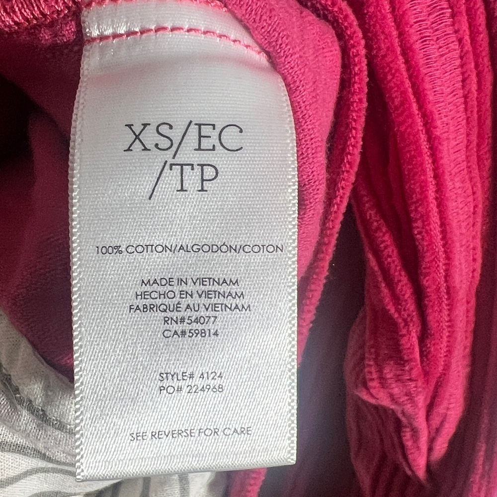 Cabi women’s Pink Cheeky Topper Corduroy Jacket spring summer coastal Sz XS - Picture 7 of 8